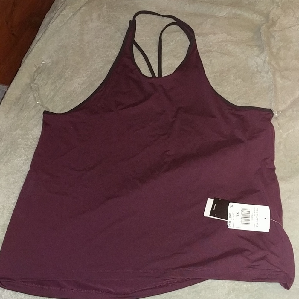 Nwt Adidas plum strappy tank
